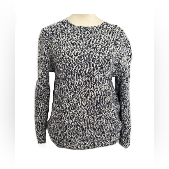 Philosophy Sweaters - Philosophy Blue Cream Chunky Knit Super Soft Pullover (Lg) NWOT